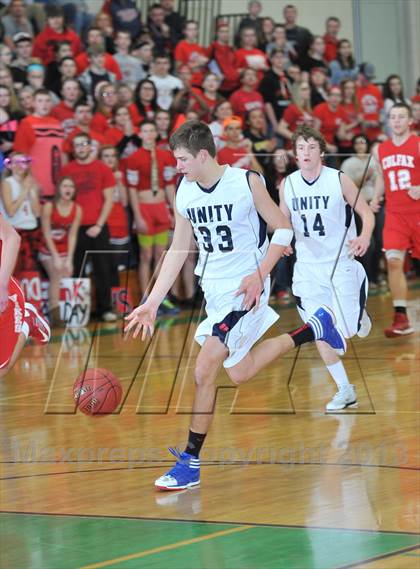 Thumbnail 3 in Colfax vs. Unity (WIAA D4 Sectional Semifinal)  photogallery.