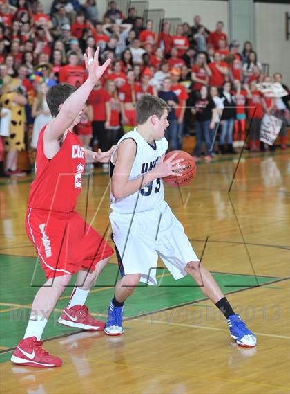 Thumbnail 2 in Colfax vs. Unity (WIAA D4 Sectional Semifinal)  photogallery.