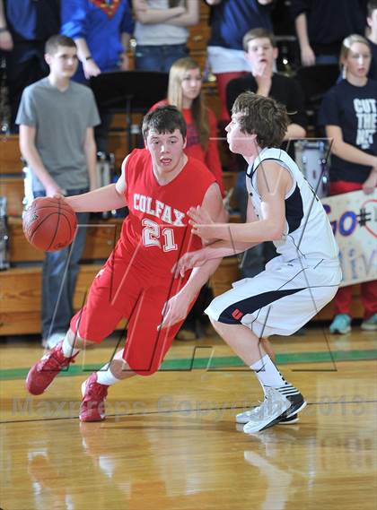 Thumbnail 3 in Colfax vs. Unity (WIAA D4 Sectional Semifinal)  photogallery.