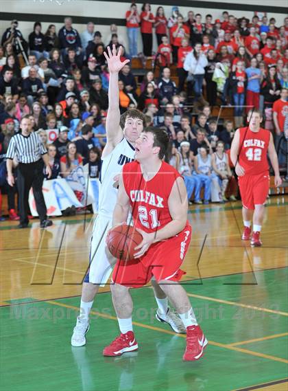 Thumbnail 2 in Colfax vs. Unity (WIAA D4 Sectional Semifinal)  photogallery.