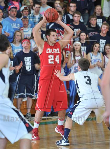 Thumbnail 3 in Colfax vs. Unity (WIAA D4 Sectional Semifinal)  photogallery.