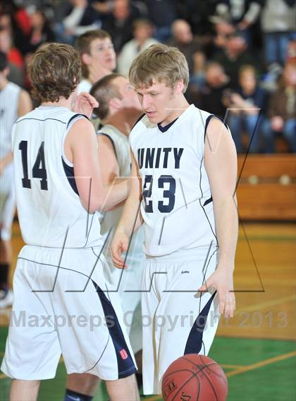 Thumbnail 2 in Colfax vs. Unity (WIAA D4 Sectional Semifinal)  photogallery.