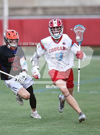 Thumbnail 1 in Marvin Ridge @ Charlotte Catholic (NCHSAA 4A Round 4) photogallery.