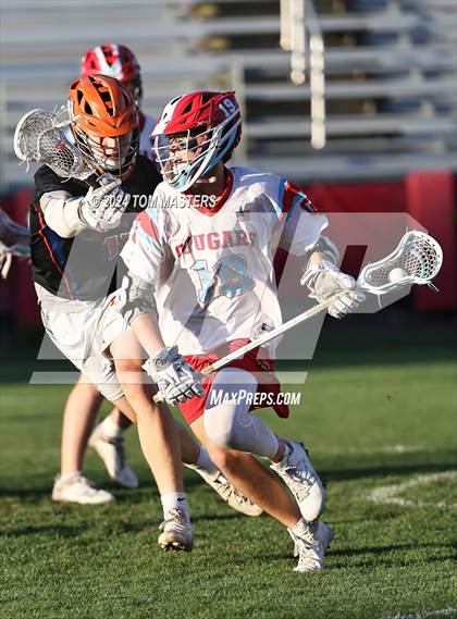Thumbnail 1 in Marvin Ridge @ Charlotte Catholic (NCHSAA 4A Round 4) photogallery.