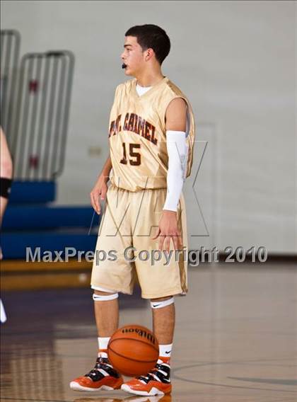 Thumbnail 2 in Mt. Carmel Academy vs. Covenant Christian (Living Stones Tournament) photogallery.