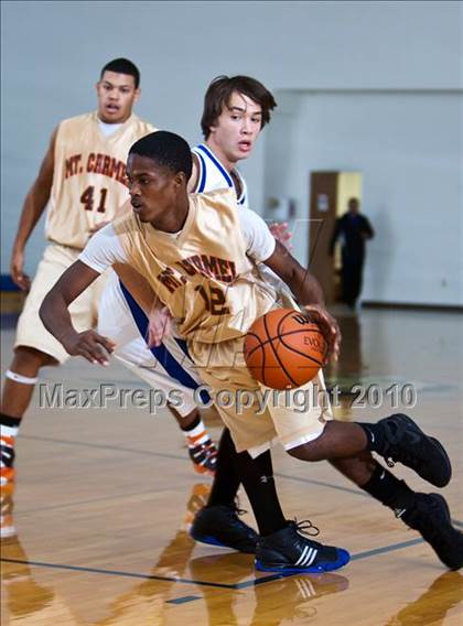 Thumbnail 2 in Mt. Carmel Academy vs. Covenant Christian (Living Stones Tournament) photogallery.
