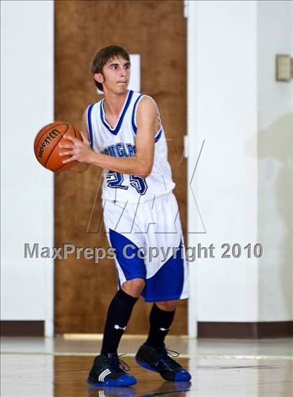Thumbnail 3 in Mt. Carmel Academy vs. Covenant Christian (Living Stones Tournament) photogallery.