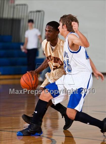 Thumbnail 3 in Mt. Carmel Academy vs. Covenant Christian (Living Stones Tournament) photogallery.