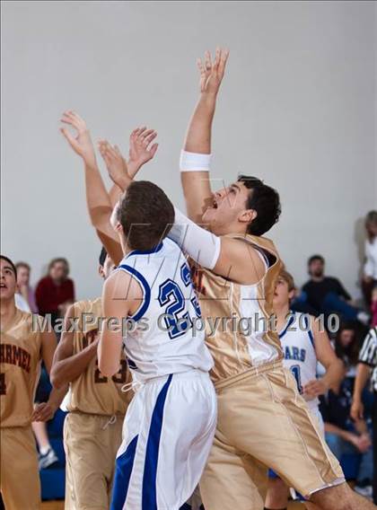 Thumbnail 1 in Mt. Carmel Academy vs. Covenant Christian (Living Stones Tournament) photogallery.
