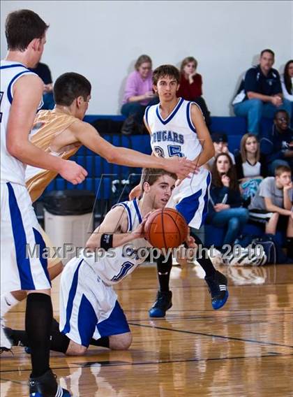 Thumbnail 2 in Mt. Carmel Academy vs. Covenant Christian (Living Stones Tournament) photogallery.
