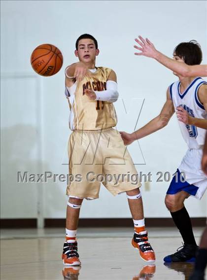 Thumbnail 3 in Mt. Carmel Academy vs. Covenant Christian (Living Stones Tournament) photogallery.