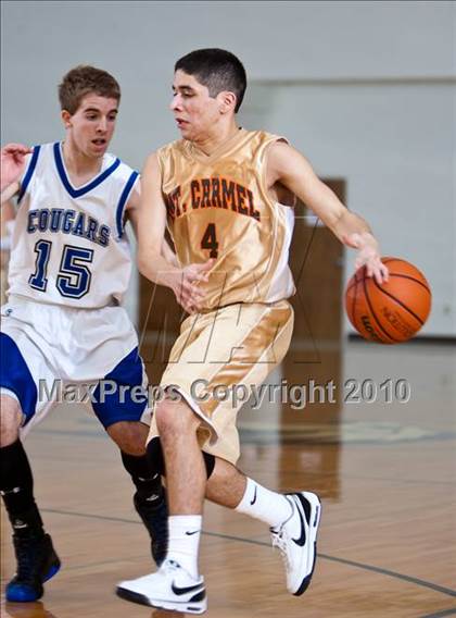 Thumbnail 3 in Mt. Carmel Academy vs. Covenant Christian (Living Stones Tournament) photogallery.