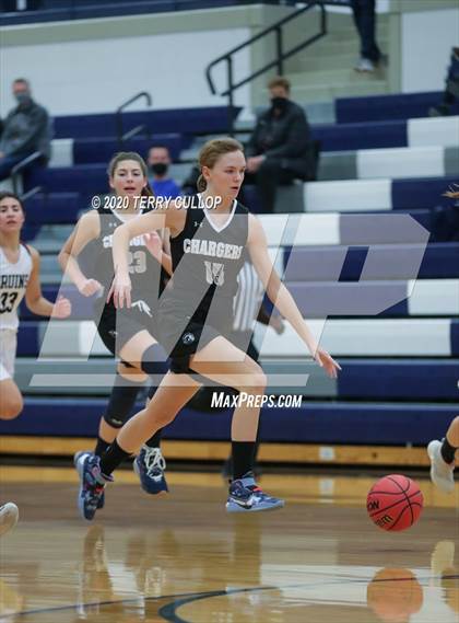 Thumbnail 2 in Corner Canyon vs. Mountain View (Charger Winter Classic) photogallery.