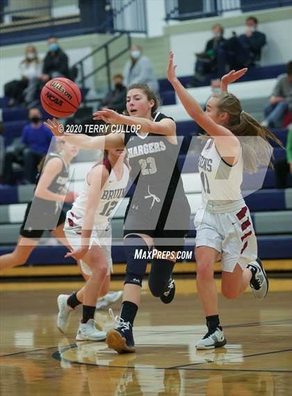 Thumbnail 2 in Corner Canyon vs. Mountain View (Charger Winter Classic) photogallery.