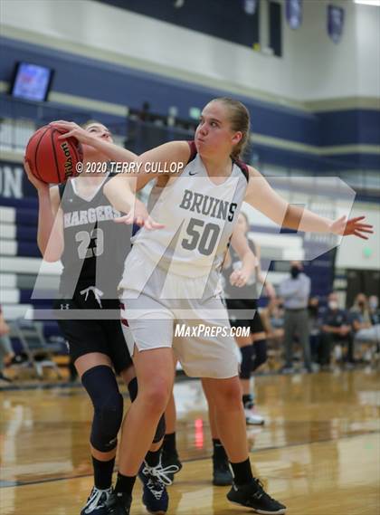 Thumbnail 2 in Corner Canyon vs. Mountain View (Charger Winter Classic) photogallery.