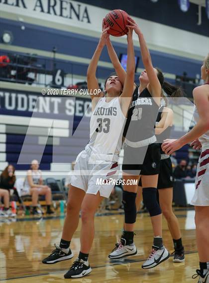 Thumbnail 2 in Corner Canyon vs. Mountain View (Charger Winter Classic) photogallery.
