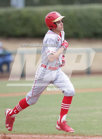 Thumbnail 2 in Orange Lutheran vs. Trinity Christian Academy (National High School Invitational)  photogallery.