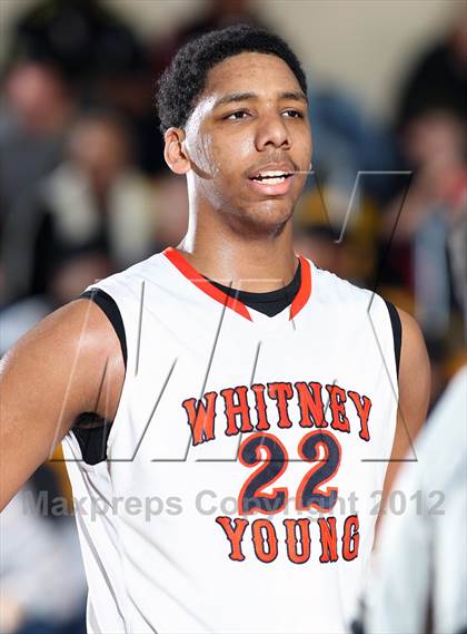 Thumbnail 1 in Omaha Central vs. Whitney Young (City of Palms Classic) photogallery.