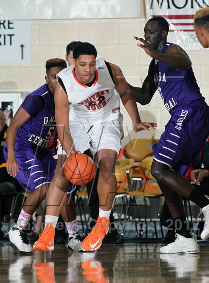 Thumbnail 1 in Omaha Central vs. Whitney Young (City of Palms Classic) photogallery.