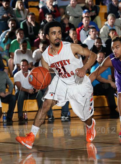 Thumbnail 2 in Omaha Central vs. Whitney Young (City of Palms Classic) photogallery.