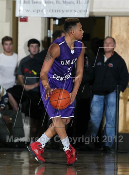 Thumbnail 3 in Omaha Central vs. Whitney Young (City of Palms Classic) photogallery.