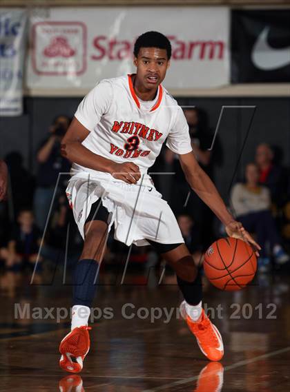 Thumbnail 3 in Omaha Central vs. Whitney Young (City of Palms Classic) photogallery.