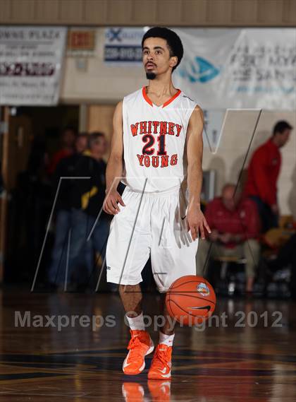 Thumbnail 1 in Omaha Central vs. Whitney Young (City of Palms Classic) photogallery.