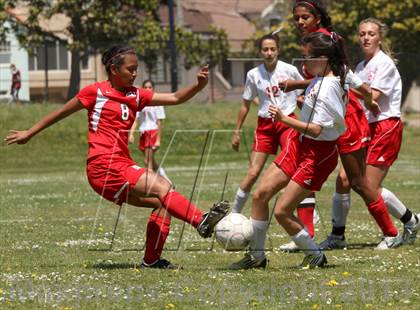 Thumbnail 2 in Washington [George] vs Lowell (CIF AAA/SF Championship) photogallery.