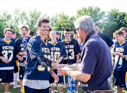Thumbnail 3 in Ward Melville vs. Victor (NYSPHSAA Class A Final) photogallery.