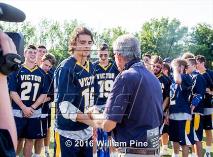 Thumbnail 3 in Ward Melville vs. Victor (NYSPHSAA Class A Final) photogallery.