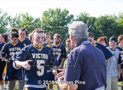 Thumbnail 2 in Ward Melville vs. Victor (NYSPHSAA Class A Final) photogallery.