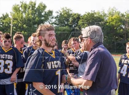 Thumbnail 3 in Ward Melville vs. Victor (NYSPHSAA Class A Final) photogallery.