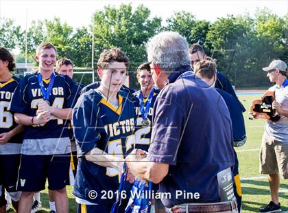 Thumbnail 2 in Ward Melville vs. Victor (NYSPHSAA Class A Final) photogallery.