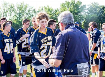 Thumbnail 2 in Ward Melville vs. Victor (NYSPHSAA Class A Final) photogallery.