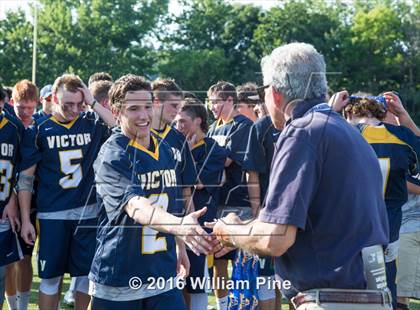 Thumbnail 2 in Ward Melville vs. Victor (NYSPHSAA Class A Final) photogallery.