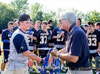 Thumbnail 2 in Ward Melville vs. Victor (NYSPHSAA Class A Final) photogallery.