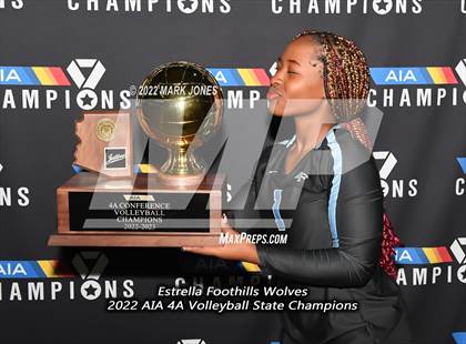 Thumbnail 1 in Arcadia vs. Estrella Foothills (AIA  4A Finals Awards) photogallery.