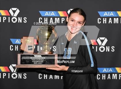 Thumbnail 2 in Arcadia vs. Estrella Foothills (AIA  4A Finals Awards) photogallery.