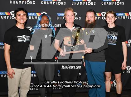Thumbnail 2 in Arcadia vs. Estrella Foothills (AIA  4A Finals Awards) photogallery.