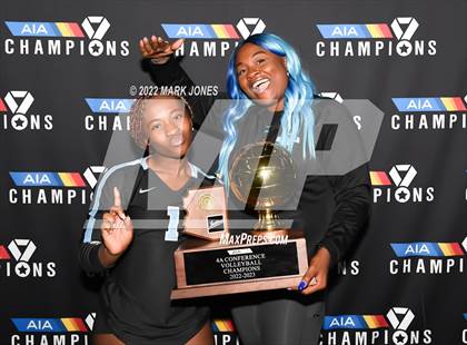 Thumbnail 2 in Arcadia vs. Estrella Foothills (AIA  4A Finals Awards) photogallery.