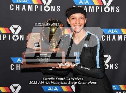 Thumbnail 1 in Arcadia vs. Estrella Foothills (AIA  4A Finals Awards) photogallery.