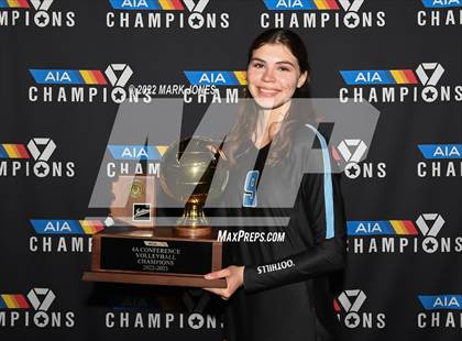 Thumbnail 2 in Arcadia vs. Estrella Foothills (AIA  4A Finals Awards) photogallery.