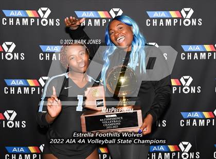 Thumbnail 3 in Arcadia vs. Estrella Foothills (AIA  4A Finals Awards) photogallery.