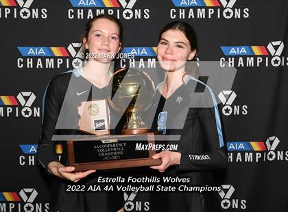 Thumbnail 3 in Arcadia vs. Estrella Foothills (AIA  4A Finals Awards) photogallery.