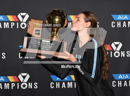 Thumbnail 1 in Arcadia vs. Estrella Foothills (AIA  4A Finals Awards) photogallery.