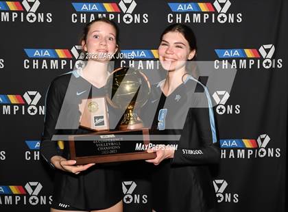 Thumbnail 1 in Arcadia vs. Estrella Foothills (AIA  4A Finals Awards) photogallery.
