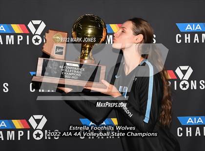 Thumbnail 2 in Arcadia vs. Estrella Foothills (AIA  4A Finals Awards) photogallery.