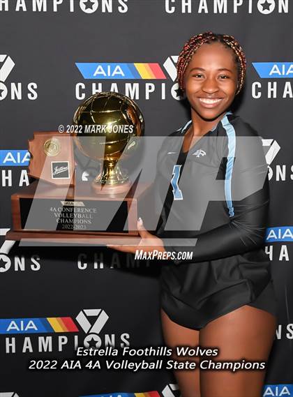 Thumbnail 2 in Arcadia vs. Estrella Foothills (AIA  4A Finals Awards) photogallery.