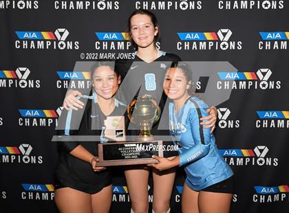 Thumbnail 2 in Arcadia vs. Estrella Foothills (AIA  4A Finals Awards) photogallery.