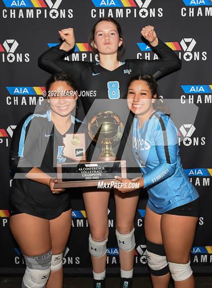 Thumbnail 3 in Arcadia vs. Estrella Foothills (AIA  4A Finals Awards) photogallery.
